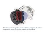 AKS DASIS Kompressor, Klimaanlage 850488n für Citroën/Peugeot