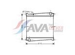 AVA QUALITY COOLING Kühler, Motorkühlung rta2379 für RENAULT TRUCKS