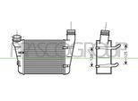 PRASCO Ladeluftkühler ad020n003 für Audi
