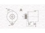 MAGNETI MARELLI Generator 063732017010 für Opel ISUZU