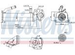 NISSENS Kühler, Abgasrückführung 989322 für Ford