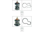 FACET Thermostat, Kühlmittel 77983kk für Skoda