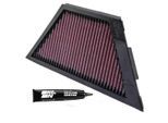K&N FILTERS Luftfilter ka1406 Langzeitfilter 22mm