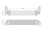 VALEO Ladeluftkühler 818690 für Vaughall