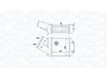 MAGNETI MARELLI Ladeluftkühler 351319205150 für RENAULT