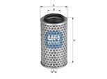 UFI Luftfilter 2728300 Filtereinsatz 228mm für Mercedes
