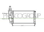 PRASCO Kühler, Motorkühlung ft132r003 für LANCIA Fiat