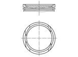 MAHLE Kolben 011pi00112001
