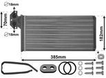 VAN WEZEL Wärmetauscher, Innenraumheizung 30016701 für Mercedes VW