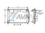 AVA QUALITY COOLING Kühlmodul rtm500 für RENAULT