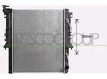 PRASCO Kühler, Motorkühlung ft824r002 für Fiat