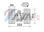 AVA QUALITY COOLING Innenraumgebläse ms8633 für Mercedes