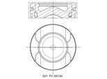 MAHLE Kolben 021pi00134002