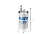 UFI Kraftstofffilter 24one01 Filtereinsatz 205mm für Opel Ford GM Fiat Peugeot