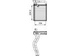 VALEO Wärmetauscher, Innenraumheizung 812441 für HYUNDAI