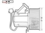 DENSO Innenraumgebläse dea02009 für Audi