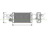 PRASCO Wärmetauscher, Innenraumheizung ft127h001 für Fiat