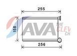 AVA QUALITY COOLING Wärmetauscher, Innenraumheizung rta6551 für RENAULT