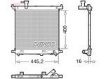 DENSO Kühler, Motorkühlung drm46066 für NISSAN