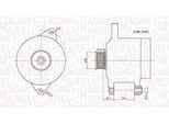 MAGNETI MARELLI Generator 063731696010 für Fiat
