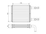 VALEO Wärmetauscher, Innenraumheizung 811612 für Mercedes (FJDA)