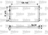 VALEO Kühler, Motorkühlung 732918 für Opel Vaughall NISSAN RENAULT
