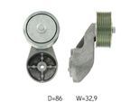 SKF Umlenk-/Führungsrolle, Keilrippenriemen vkmcv51014 für Mercedes
