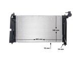 MAHLE Kühler, Motorkühlung cr1526000s für TOYOTA
