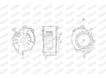 WALKER Innenraumgebläse wbl01404 für VAG