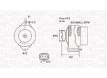 MAGNETI MARELLI Generator 063731994010 für Opel SAAB