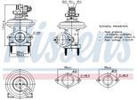 NISSENS AGR-Ventil 98480 für Ford