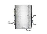 MAHLE Kühler, Motorkühlung cr547000s für HONDA