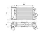 VALEO Ladeluftkühler 818316 für RENAULT