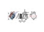AVA QUALITY COOLING Kompressor, Klimaanlage kaak121 für HYUNDAI KIA