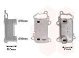 VAN WEZEL Ölkühler, Motoröl 06013732 für BMW