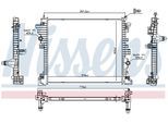 NISSENS Kühler, Motorkühlung 606568 für ALFA ROMEO