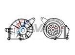 AVA QUALITY COOLING Innenraumgebläse ms8631 für Mercedes