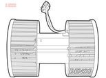 DENSO Innenraumgebläse dea05003 für BMW