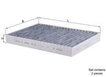 KNECHT Filter, Innenraumluft lak292s für Mercedes