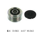 SKF Generatorfreilauf vkm03407 für Fiat
