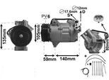 VAN WEZEL Kompressor, Klimaanlage 3700k437 für Opel