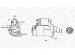 MAGNETI MARELLI Starter 063721096010 für Ford MAZDA MITSUBISHI