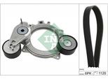 INA Keilrippenriemensatz 529057310 für Audi
