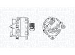 MAGNETI MARELLI Generator 063732139010 für VW