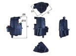 MAHLE Kraftstofffilter kl469 Leitungsfilter 188mm für RENAULT