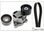 INA Keilrippenriemensatz 529013710 für DACIA RENAULT