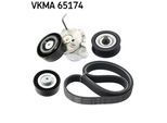 SKF Keilrippenriemensatz vkma65174 für KIA