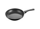 Bratpfanne HENCKELS BY ZWILLING "Sleek", schwarz, B:28,9cm H:7,6cm L:47,6cm Ø:28cm, Pfannen, Bratpfanne, Keramikbeschichtung, Soft-Touch-Griff, leicht, Induktionsgeeignet