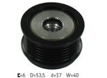 SKF Generatorfreilauf vkm03657 für Ford Volvo