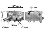 VAN WEZEL Ölkühler, Motoröl 83003215 für KIA